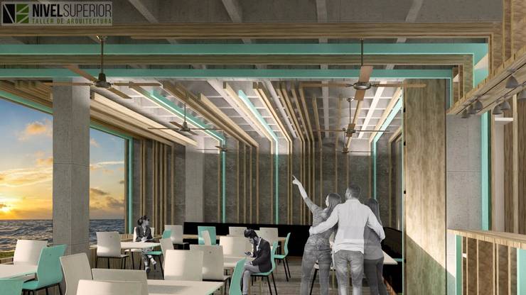  غرفة السفرة تنفيذ NIVEL SUPERIOR taller de arquitectura 