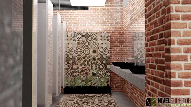  حمام تنفيذ NIVEL SUPERIOR taller de arquitectura 