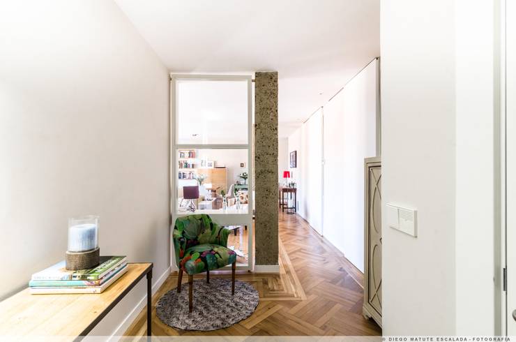  الممر والمدخل تنفيذ TALLER VERTICAL Arquitectura + Interiorismo