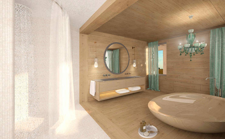  حمام تنفيذ ARCHDUET&DA