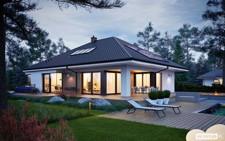  Окремий будинок by Pracownia Projektowa ARCHIPELAG