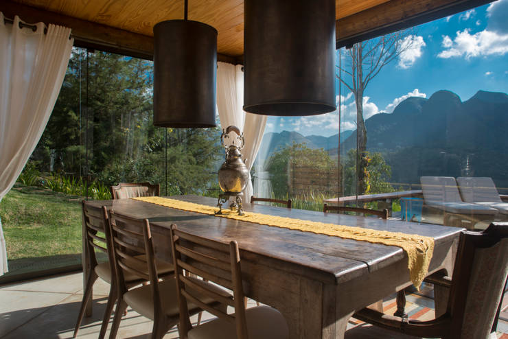  غرفة السفرة تنفيذ Giselle Wanderley arquitetura