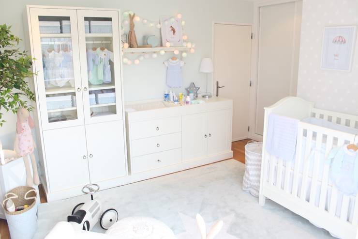 Quarto de Bebé Catarina Batista Studio Berçários Azul