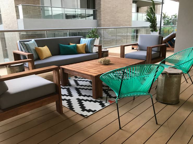  بالکن،ایوان وتراس by Ecologik