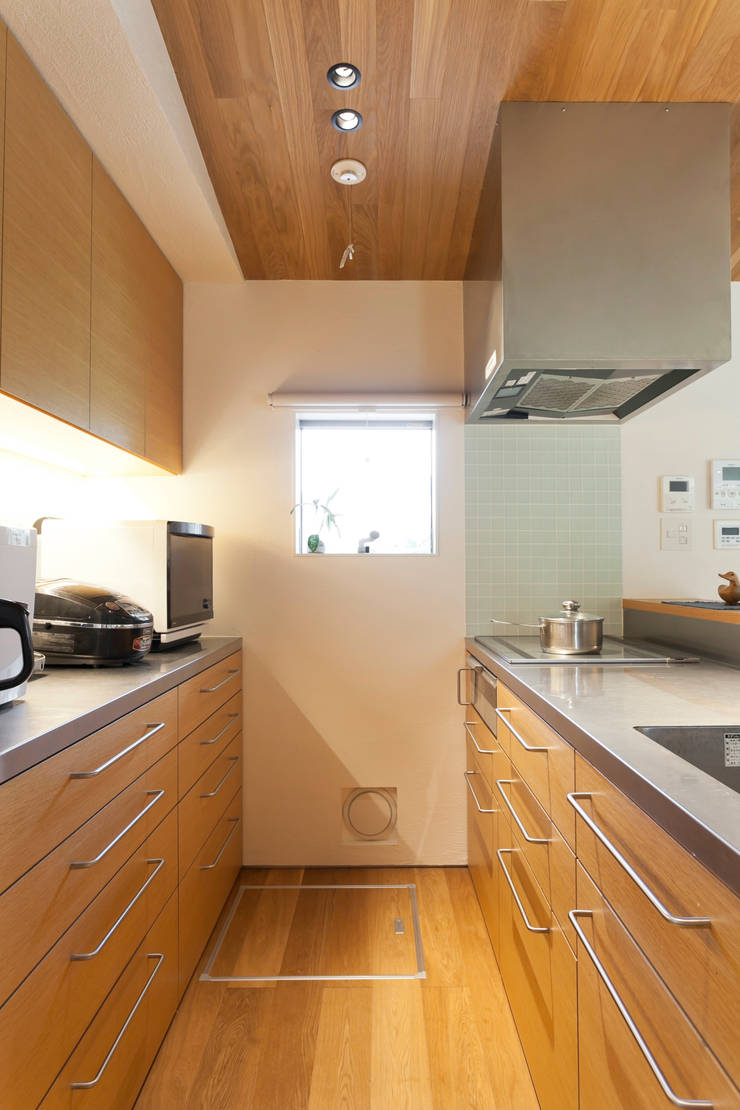  廚房 by 有限会社角倉剛建築設計事務所