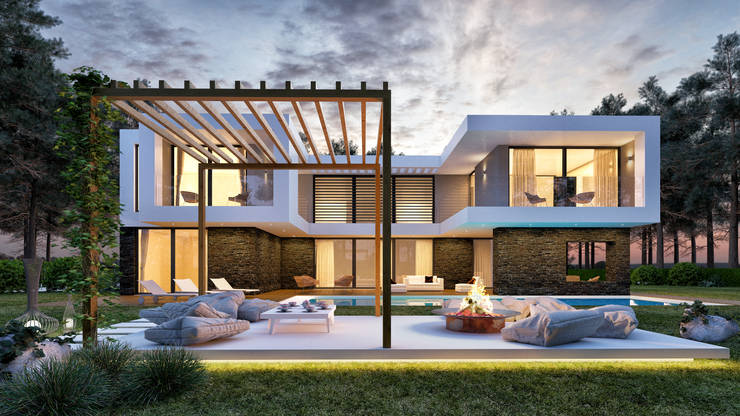  Huizen door Traçado Regulador. Lda