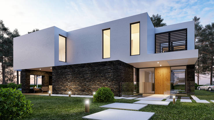  Huizen door Traçado Regulador. Lda