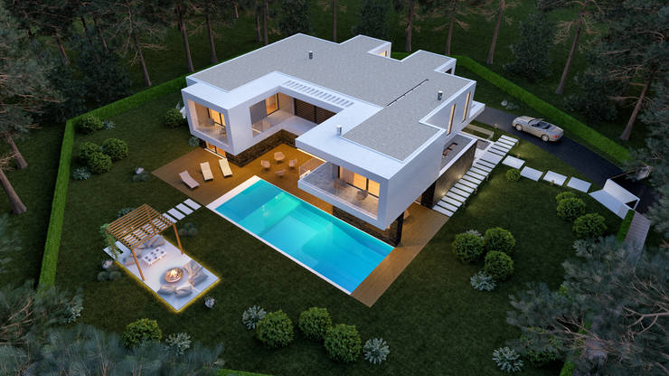  Huizen door Traçado Regulador. Lda