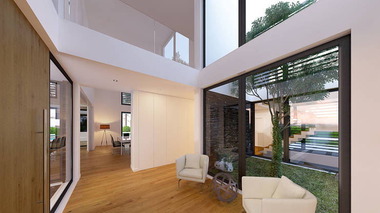  Gang en hal door Traçado Regulador. Lda