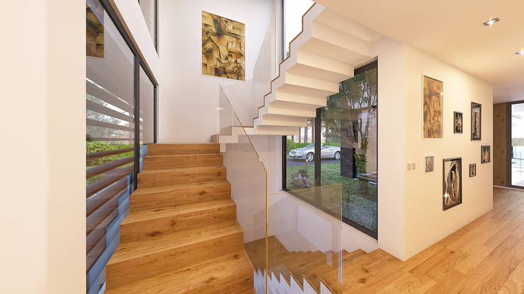  Gang en hal door Traçado Regulador. Lda