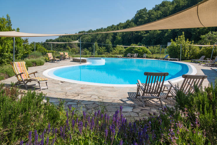  مسبح حديقة تنفيذ Andrea Chiesa è Progetto Immagine