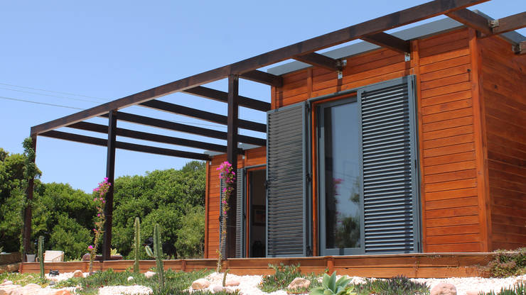 Modelo | T2 100m² por Discovercasa | Casas de Madeira & Modulares | homify