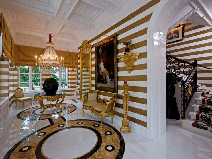 Gökhan BAYUR – VİLLA RASH:  tarz Koridor ve Hol