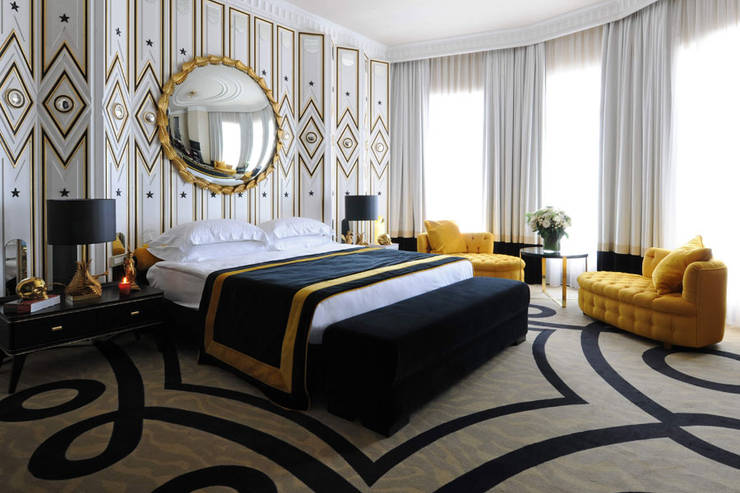 Gökhan BAYUR – VİLLA RASH:  tarz Yatak Odası