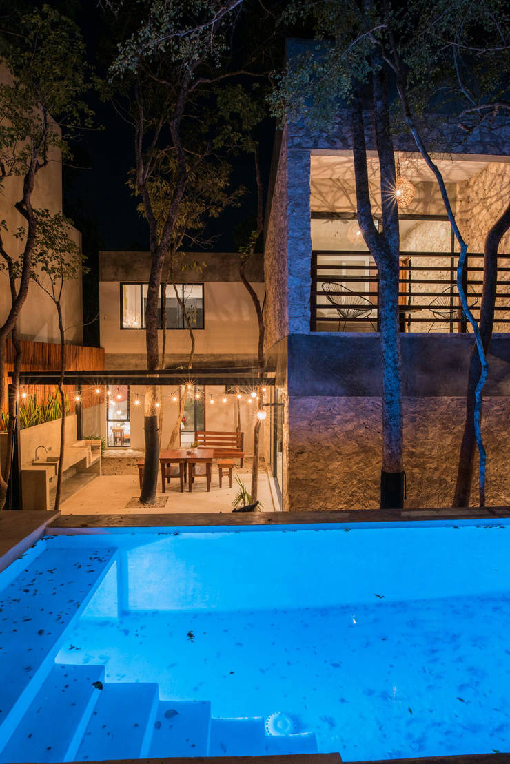  منازل تنفيذ CO-TA ARQUITECTURA