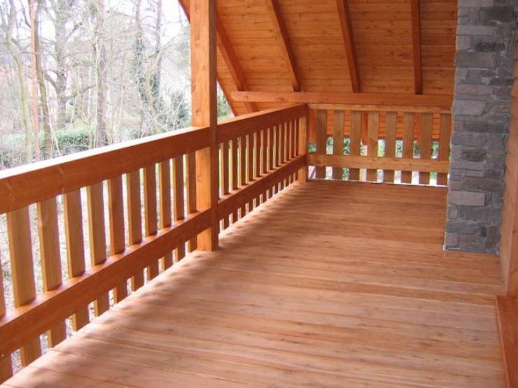 Casas de estilo  por SCHOß INGENIEUR GmbH