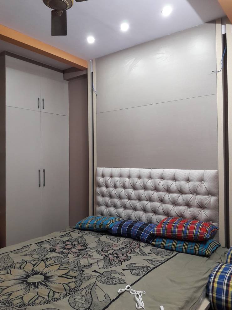 Recámaras de estilo  por Pebblewood.in