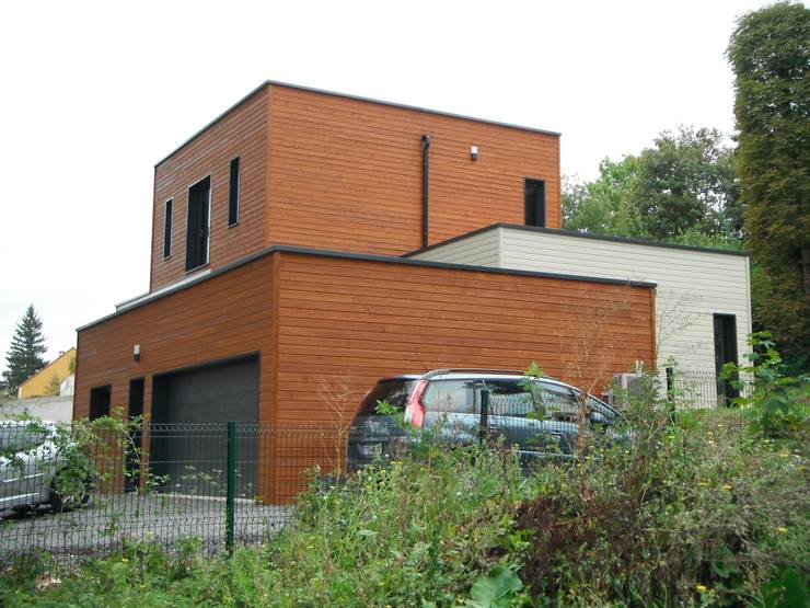 Casas de madera de estilo  por EC-BOIS