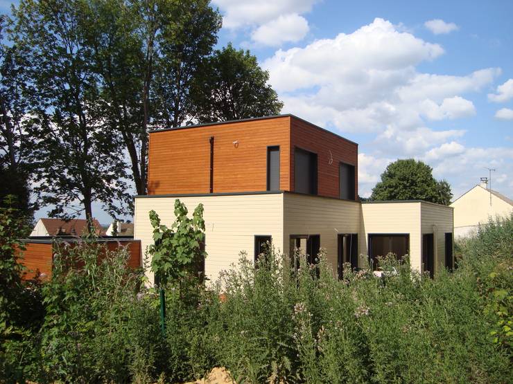 Casas de madera de estilo  por EC-BOIS