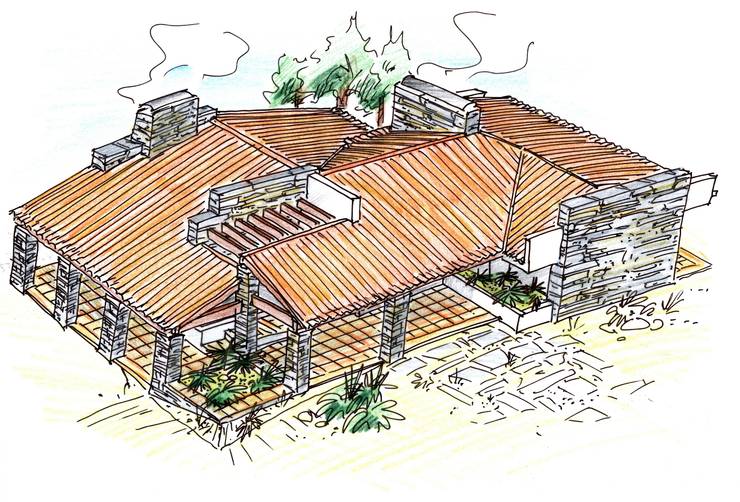  منزل ريفي تنفيذ Pedro de Almeida Carvalho, Arquitecto, Lda