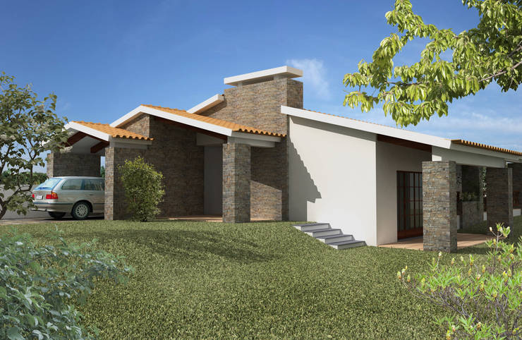  منزل ريفي تنفيذ Pedro de Almeida Carvalho, Arquitecto, Lda