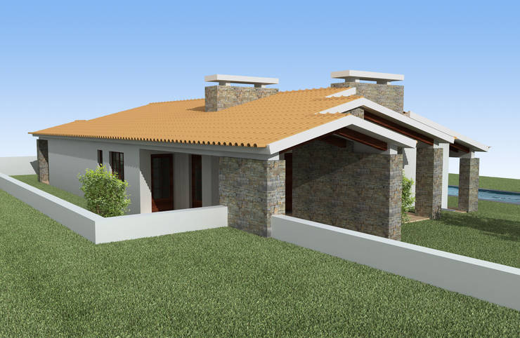  منزل ريفي تنفيذ Pedro de Almeida Carvalho, Arquitecto, Lda