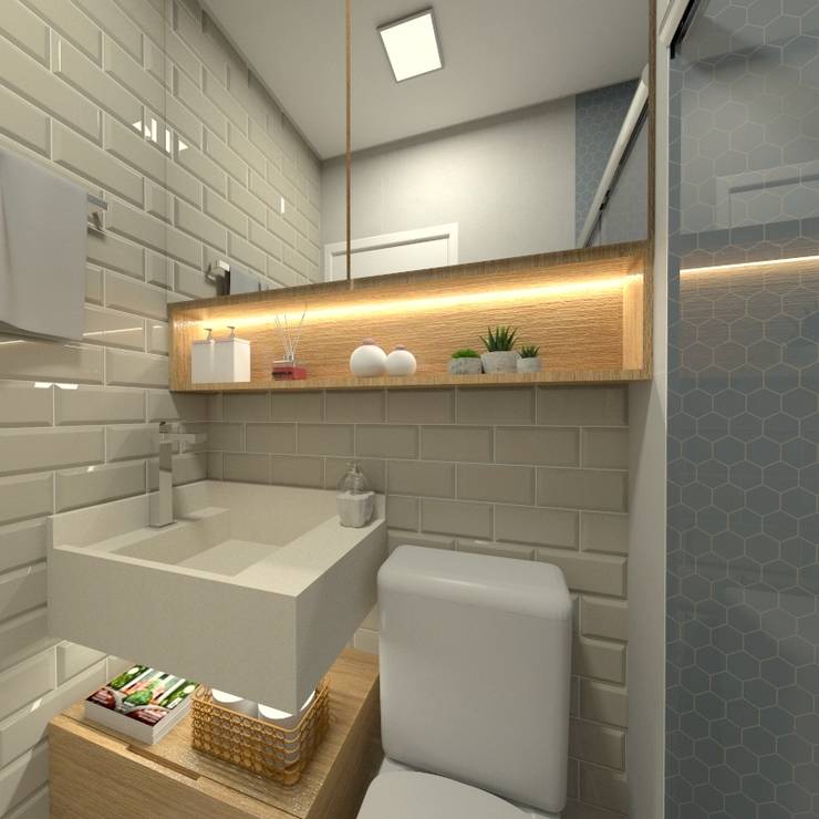 27 stylishe (und praktische) Ideen für mehr Stauraum im Bad