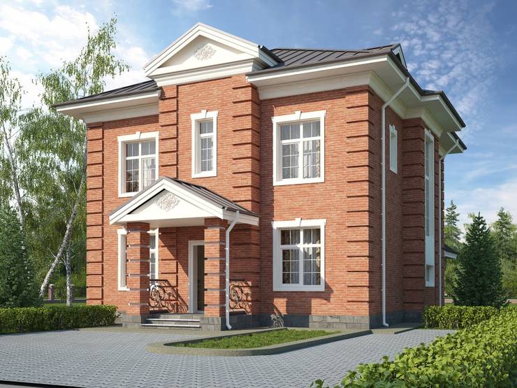 Projekty,  Domy zaprojektowane przez Vesco Construction