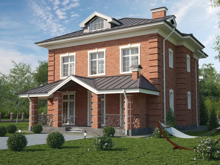 Projekty,  Domy zaprojektowane przez Vesco Construction