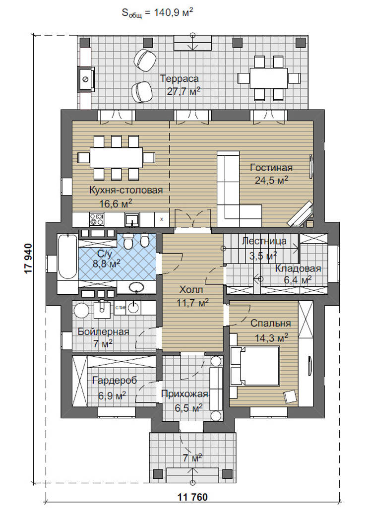 Projekty,   zaprojektowane przez Vesco Construction