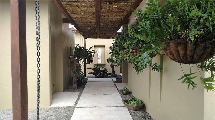 Projekty,  Dom rustykalny zaprojektowane przez Espacios Positivos