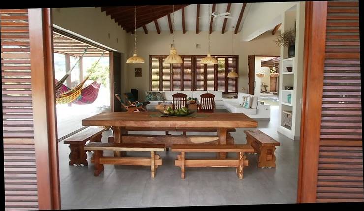 Projekty,  Dom rustykalny zaprojektowane przez Espacios Positivos