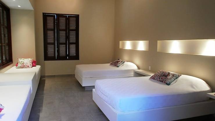 Projekty,  Dom rustykalny zaprojektowane przez Espacios Positivos