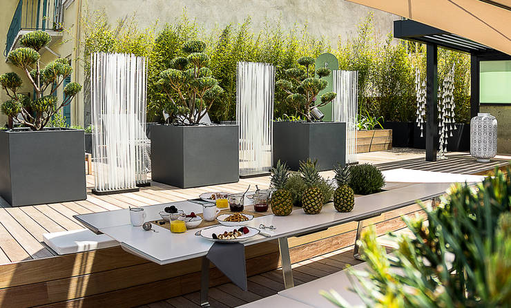 Ensemble de jardinières Image\'In pour une décoration ultra design en ... Ensemble de jardinières Image\'In pour une décoration ultra design en ...