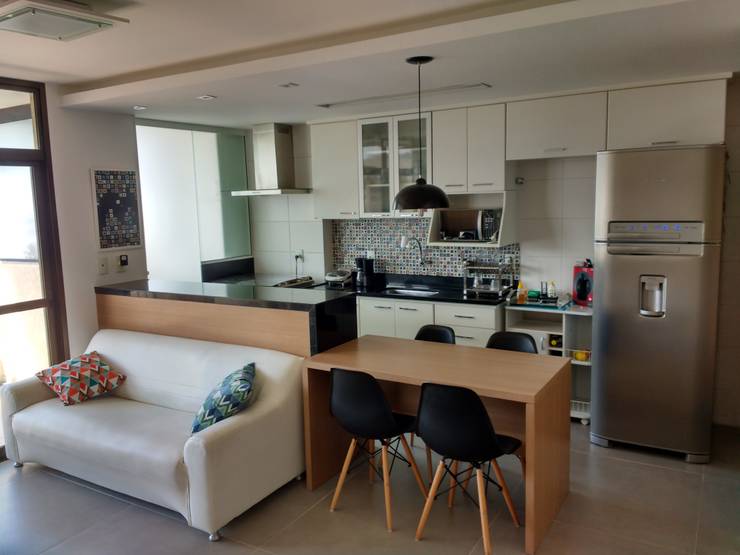 32 inspirações de sala e cozinha conjugada que vão te ...