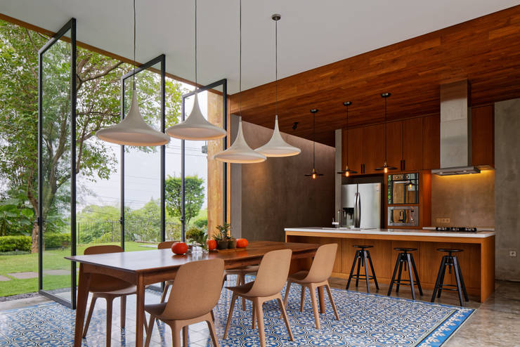  Nhà bếp by Tamara Wibowo Architects