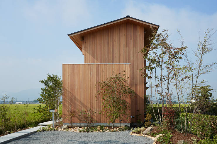 Деревянные дома в . Автор – ARTBOX建築工房一級建築士事務所