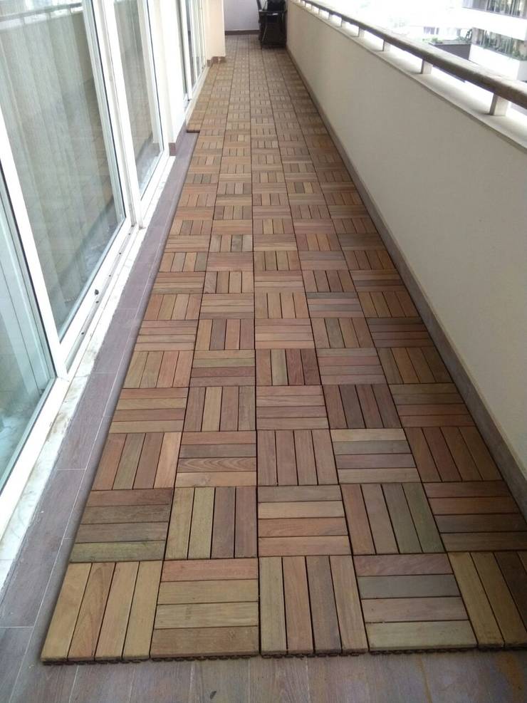 IPE Wood Decking Tiles in Sun City, Gurgaon by Opulo India ...