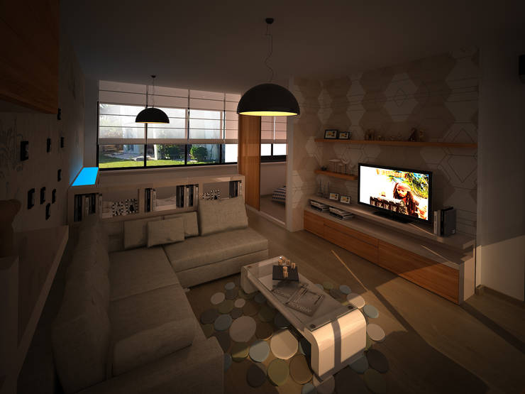 HEBART MİMARLIK DEKORASYON HZMT.LTD.ŞTİ. – Sinpaş lagün İris tip villa iç dekorasyonu:  tarz Erkek çocuk yatak odası