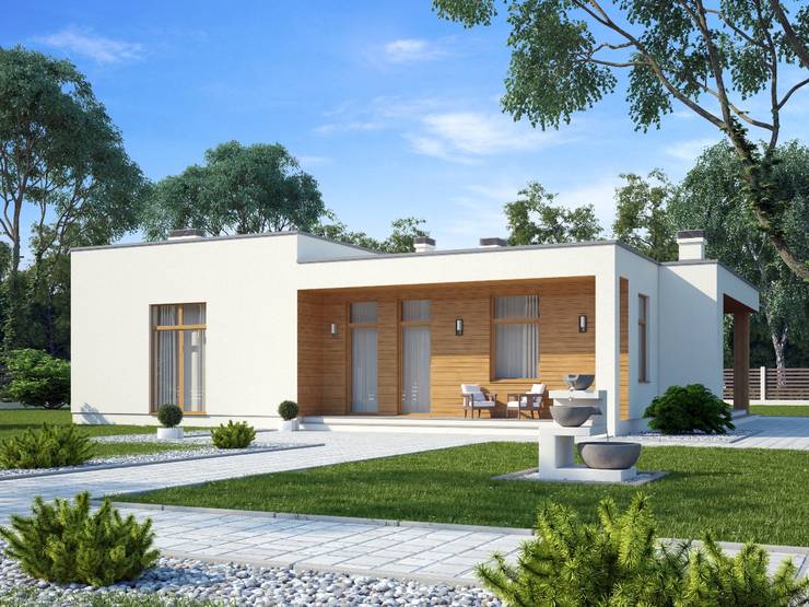 Casas de estilo  por Vesco Construction