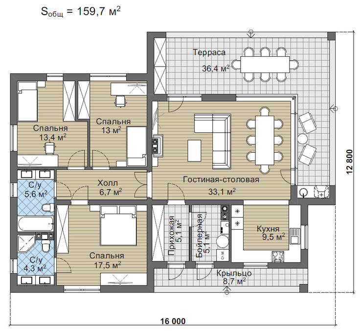 de estilo  por Vesco Construction