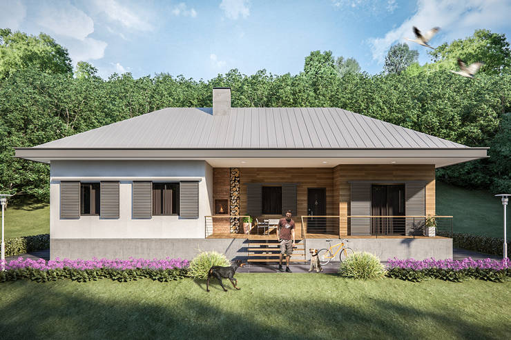 Casas de estilo  por yücel partners