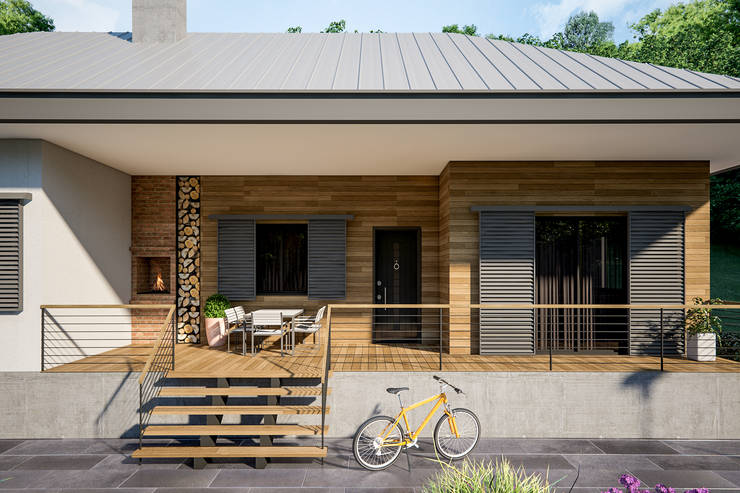 Casas de estilo  por yücel partners