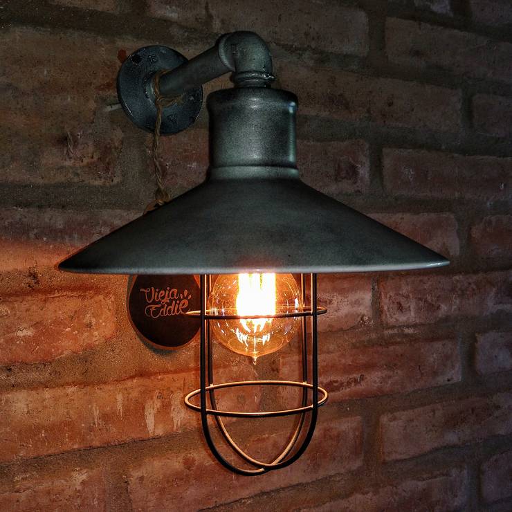 Lamparas Galponeras Vintage Industriales variedad de colores Vieja