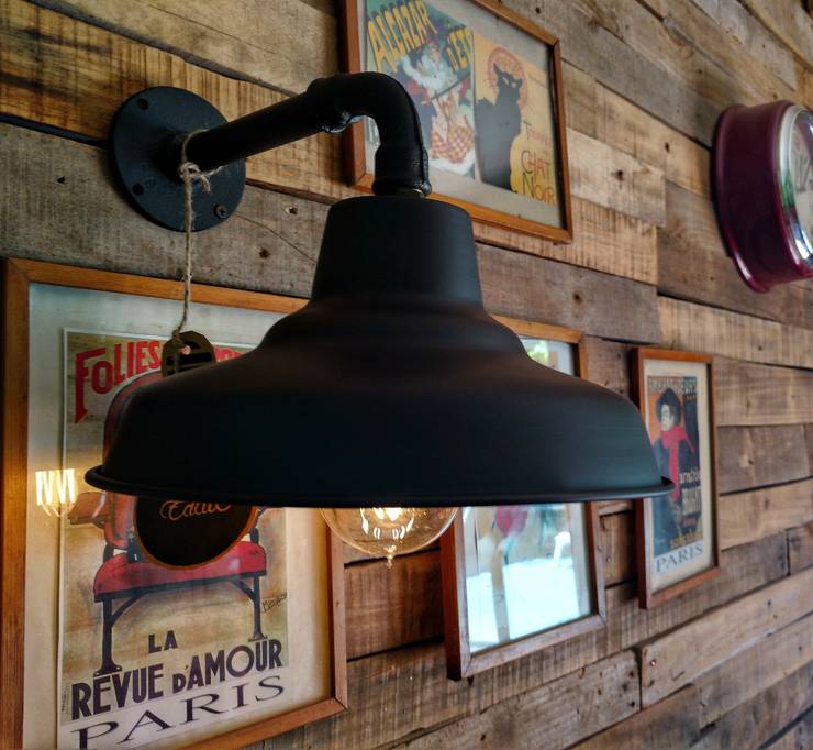 Lamparas Galponeras Vintage Industriales variedad de colores Vieja