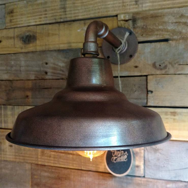 Lamparas Galponeras Vintage Industriales variedad de colores Vieja