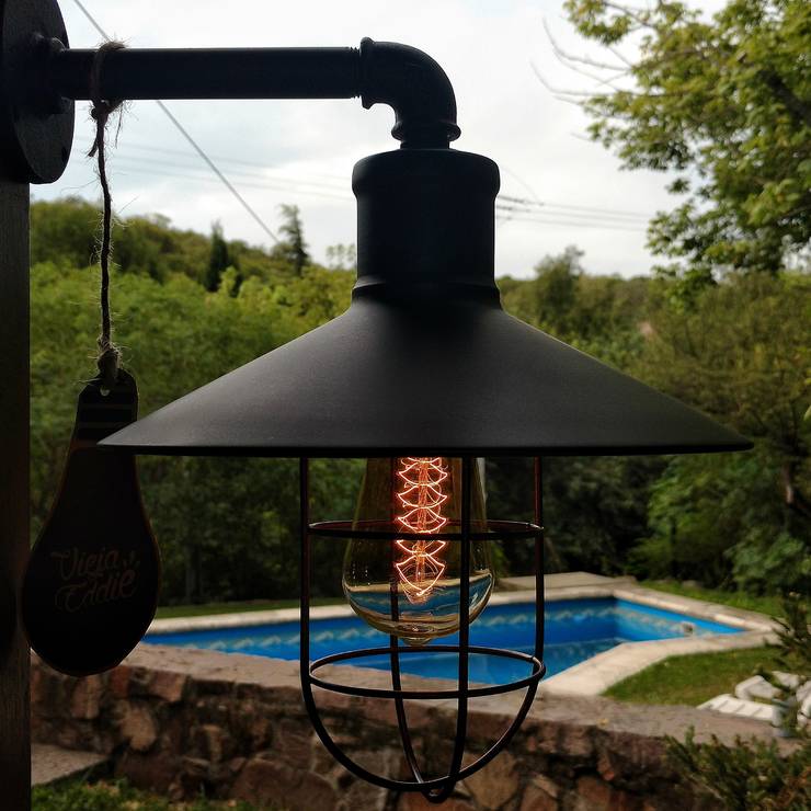 Lamparas Galponeras Vintage Industriales variedad de colores Vieja