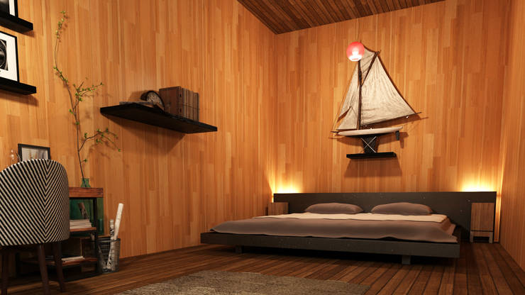  غرفة نوم تنفيذ Next Container