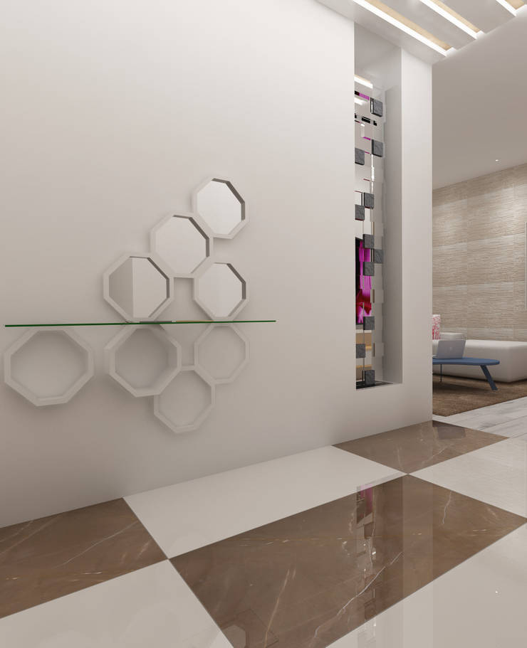  الممر والمدخل تنفيذ Angelourenzzo - Interior Design , إسكندينافي   