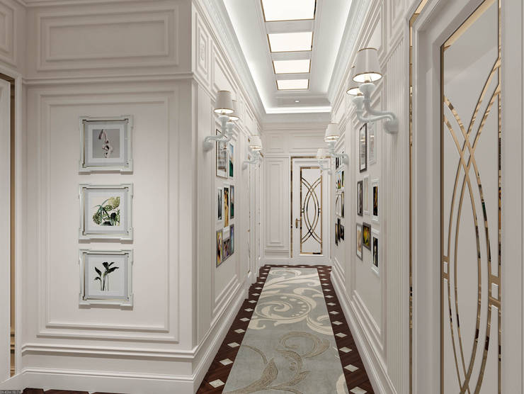 Corridor - Interior design: by DMR DESIGN AND BUILD SDN. BHD.